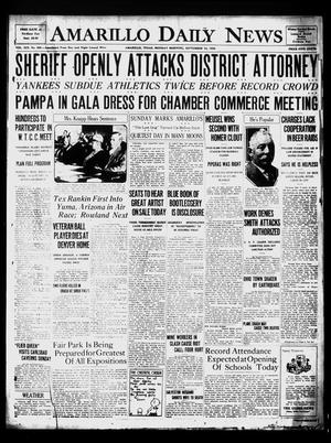 Amarillo Daily News (Amarillo, Tex.), Vol. 19, No. 309, Ed. 1 Monday, September 10, 1928