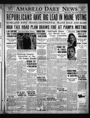 Amarillo Daily News (Amarillo, Tex.), Vol. 19, No. 310, Ed. 1 Tuesday, September 11, 1928