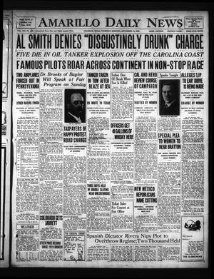 Amarillo Daily News (Amarillo, Tex.), Vol. 19, No. 312, Ed. 1 Thursday, September 13, 1928