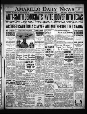 Amarillo Daily News (Amarillo, Tex.), Vol. 19, No. 318, Ed. 1 Thursday, September 20, 1928