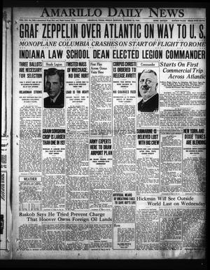 Amarillo Daily News (Amarillo, Tex.), Vol. 19, No. 330, Ed. 1 Friday, October 12, 1928