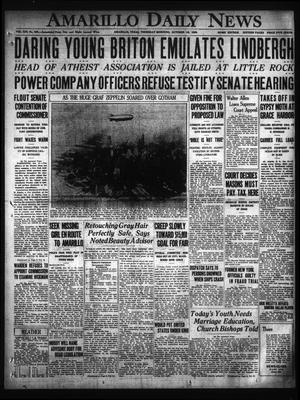Amarillo Daily News (Amarillo, Tex.), Vol. 19, No. 336, Ed. 1 Thursday, October 18, 1928