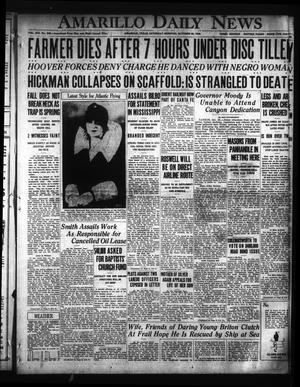 Amarillo Daily News (Amarillo, Tex.), Vol. 19, No. 338, Ed. 1 Saturday, October 20, 1928