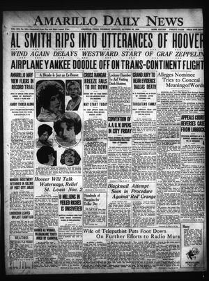 Amarillo Daily News (Amarillo, Tex.), Vol. 19, No. 343, Ed. 1 Thursday, October 25, 1928