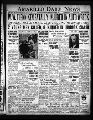 Amarillo Daily News (Amarillo, Tex.), Vol. 19, No. 348, Ed. 1 Tuesday, October 30, 1928