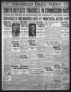 Amarillo Daily News (Amarillo, Tex.), Vol. 21, No. 233, Ed. 1 Saturday, August 2, 1930