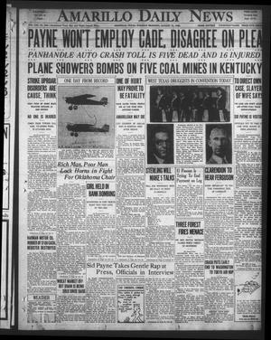 Amarillo Daily News (Amarillo, Tex.), Vol. 21, No. 243, Ed. 1 Tuesday, August 12, 1930