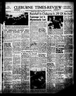 Cleburne Times-Review (Cleburne, Tex.), Vol. 48, No. 197, Ed. 1 Tuesday, June 30, 1953