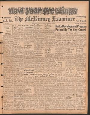 Primary view of object titled 'The McKinney Examiner (McKinney, Tex.), Vol. 82, No. 15, Ed. 1 Thursday, December 28, 1967'.