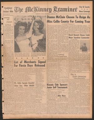 Primary view of object titled 'The McKinney Examiner (McKinney, Tex.), Vol. 81, No. 41, Ed. 1 Thursday, June 27, 1968'.