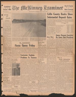 Primary view of object titled 'The McKinney Examiner (McKinney, Tex.), Vol. 81, No. 43, Ed. 1 Thursday, July 11, 1968'.
