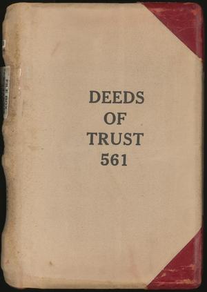 Travis County Deed Records: Deed Record 561 - Deeds of Trust