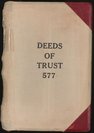 Travis County Deed Records: Deed Record 577 - Deeds of Trust
