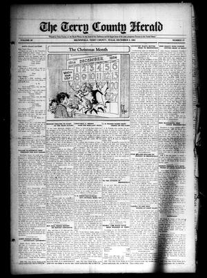 Primary view of object titled 'The Terry County Herald (Brownfield, Tex.), Vol. 20, No. 17, Ed. 1 Friday, December 5, 1924'.