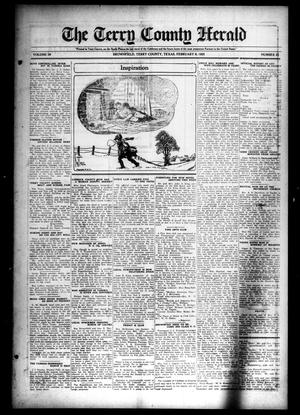 Primary view of object titled 'The Terry County Herald (Brownfield, Tex.), Vol. 20, No. 25, Ed. 1 Friday, February 6, 1925'.
