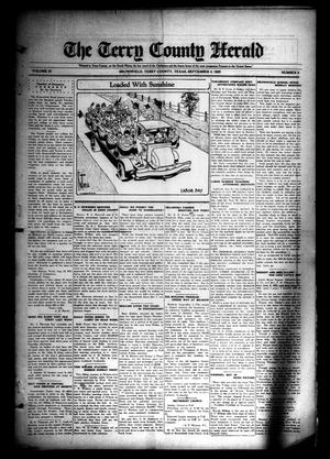 Primary view of object titled 'The Terry County Herald (Brownfield, Tex.), Vol. 21, No. 3, Ed. 1 Friday, September 4, 1925'.