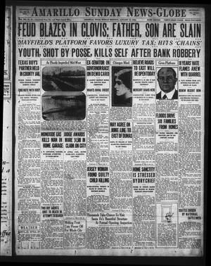 Amarillo Sunday News-Globe (Amarillo, Tex.), Vol. 21, No. 34, Ed. 1 Sunday, January 19, 1930