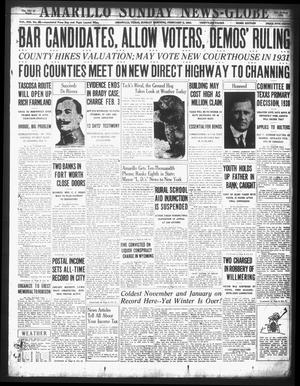 Amarillo Sunday News-Globe (Amarillo, Tex.), Vol. 21, No. 48, Ed. 1 Sunday, February 2, 1930