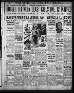 Amarillo Daily News (Amarillo, Tex.), Vol. 21, No. 51, Ed. 1 Tuesday, February 4, 1930