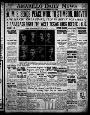 Amarillo Daily News (Amarillo, Tex.), Vol. 21, No. 90, Ed. 1 Friday, March 14, 1930