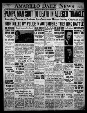 Amarillo Daily News (Amarillo, Tex.), Vol. 21, No. 100, Ed. 1 Monday, March 24, 1930