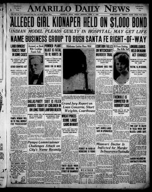 Amarillo Daily News (Amarillo, Tex.), Vol. 21, No. 111, Ed. 1 Friday, April 4, 1930