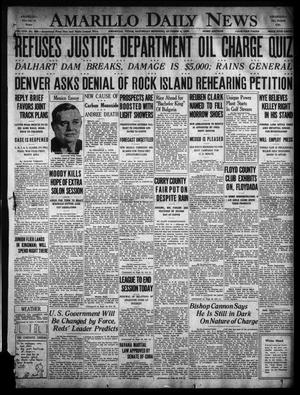Amarillo Daily News (Amarillo, Tex.), Vol. 21, No. 296, Ed. 1 Saturday, October 4, 1930