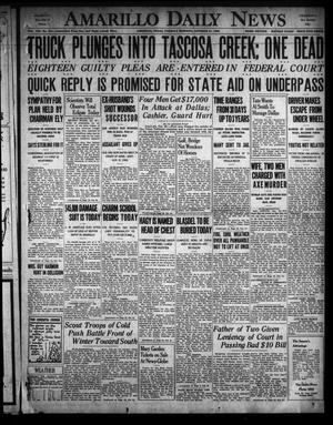 Amarillo Daily News (Amarillo, Tex.), Vol. 21, No. 313, Ed. 1 Tuesday, October 21, 1930