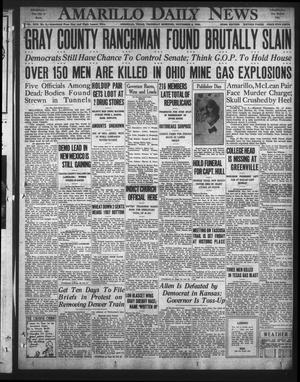 Amarillo Daily News (Amarillo, Tex.), Vol. 22, No. 3, Ed. 1 Thursday, November 6, 1930
