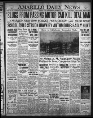 Primary view of object titled 'Amarillo Daily News (Amarillo, Tex.), Vol. 22, No. 16, Ed. 1 Friday, November 21, 1930'.