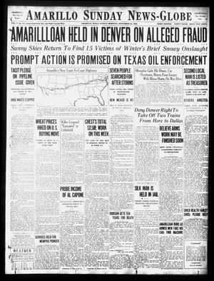 Primary view of object titled 'Amarillo Sunday News-Globe (Amarillo, Tex.), Vol. 5, No. 47, Ed. 1 Sunday, November 23, 1930'.