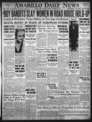 Amarillo Daily News (Amarillo, Tex.), Vol. 22, No. 18, Ed. 1 Monday, November 24, 1930