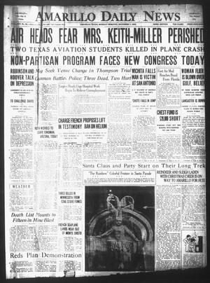 Amarillo Daily News (Amarillo, Tex.), Vol. 22, No. 24, Ed. 1 Monday, December 1, 1930