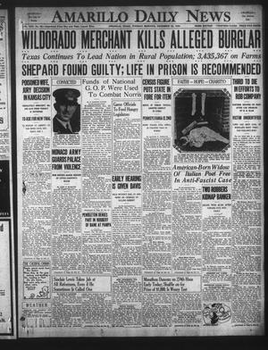 Amarillo Daily News (Amarillo, Tex.), Vol. 22, No. 43, Ed. 1 Tuesday, December 23, 1930