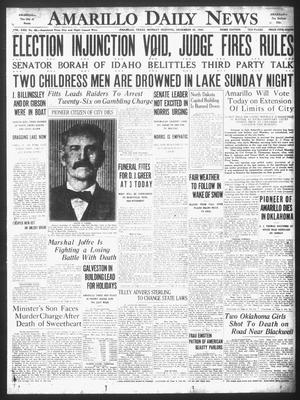 Amarillo Daily News (Amarillo, Tex.), Vol. 22, No. 48, Ed. 1 Monday, December 29, 1930