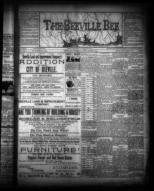 Primary view of object titled 'The Beeville Bee (Beeville, Tex.), Vol. 6, No. 19, Ed. 1 Friday, October 9, 1891'.
