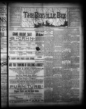 Primary view of object titled 'The Beeville Bee (Beeville, Tex.), Vol. 6, No. 28, Ed. 1 Friday, December 11, 1891'.