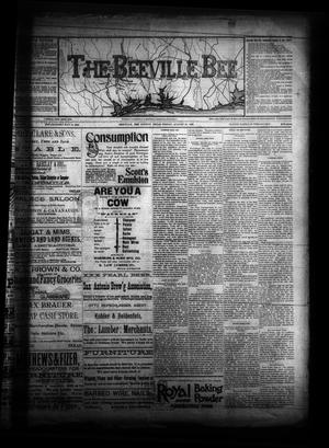 The Beeville Bee (Beeville, Tex.), Vol. 8, No. 13, Ed. 1 Friday, August 25, 1893