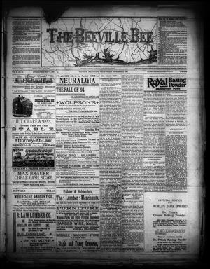 The Beeville Bee (Beeville, Tex.), Vol. 9, No. 29, Ed. 1 Friday, December 21, 1894