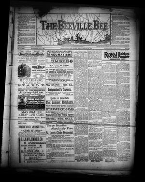 The Beeville Bee (Beeville, Tex.), Vol. 9, No. 38, Ed. 1 Friday, February 22, 1895