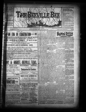 Primary view of The Beeville Bee (Beeville, Tex.), Vol. [11], No. 22, Ed. 1 Friday, October 30, 1896