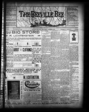 The Beeville Bee (Beeville, Tex.), Vol. 12, No. 23, Ed. 1 Friday, November 5, 1897
