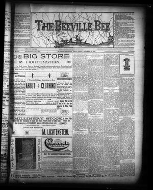 The Beeville Bee (Beeville, Tex.), Vol. 12, No. 26, Ed. 1 Friday, November 26, 1897