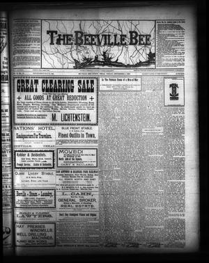 Primary view of object titled 'The Beeville Bee (Beeville, Tex.), Vol. 13, No. 15, Ed. 1 Friday, September 9, 1898'.