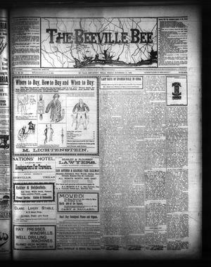 Primary view of object titled 'The Beeville Bee (Beeville, Tex.), Vol. 13, No. 24, Ed. 1 Friday, November 11, 1898'.