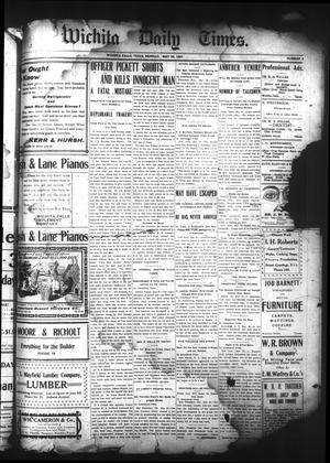 Primary view of object titled 'Wichita Daily Times. (Wichita Falls, Tex.), Vol. 1, No. 6, Ed. 1 Monday, May 20, 1907'.