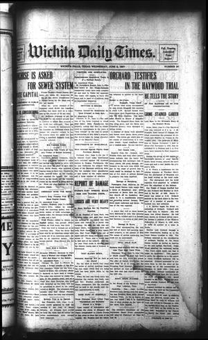 Wichita Daily Times. (Wichita Falls, Tex.), Vol. 1, No. 20, Ed. 1 Wednesday, June 5, 1907