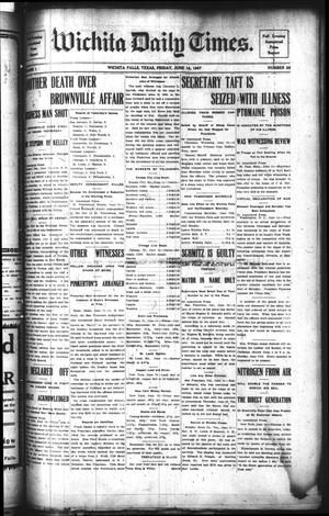 Wichita Daily Times. (Wichita Falls, Tex.), Vol. 1, No. 28, Ed. 1 Friday, June 14, 1907