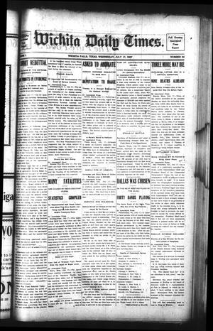 Wichita Daily Times. (Wichita Falls, Tex.), Vol. 1, No. 56, Ed. 1 Wednesday, July 17, 1907