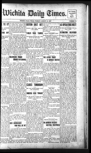Wichita Daily Times. (Wichita Falls, Tex.), Vol. [1], No. 79, Ed. 1 Tuesday, August 13, 1907